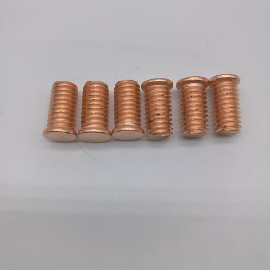 Copper Coated Weld Stud Conductive Screw
