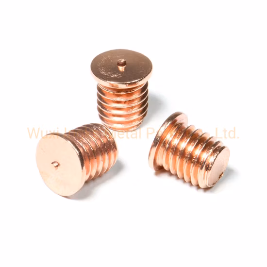 Carbon Steel Copper Plated Internal Threaded Capacitor Discharge PT Welding Stud