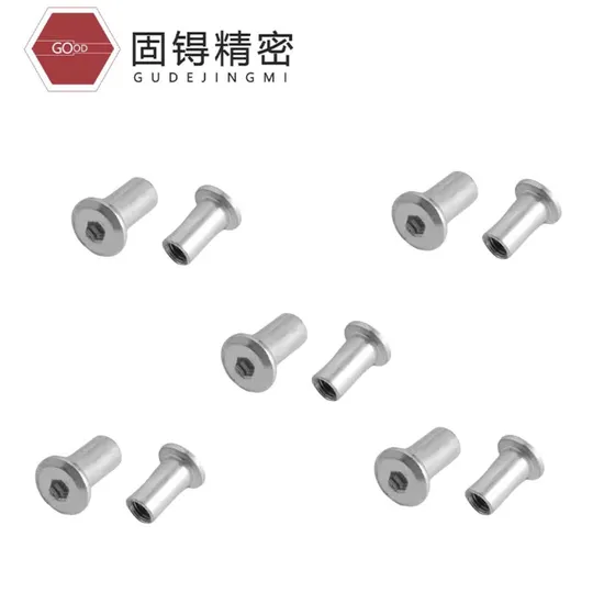 Auto Part Fastener/Machine Screw Steel Black Phosphated Galvanized M4 M6 Knurled Square Neck Screw/Black Screw/Custom Steel Screw