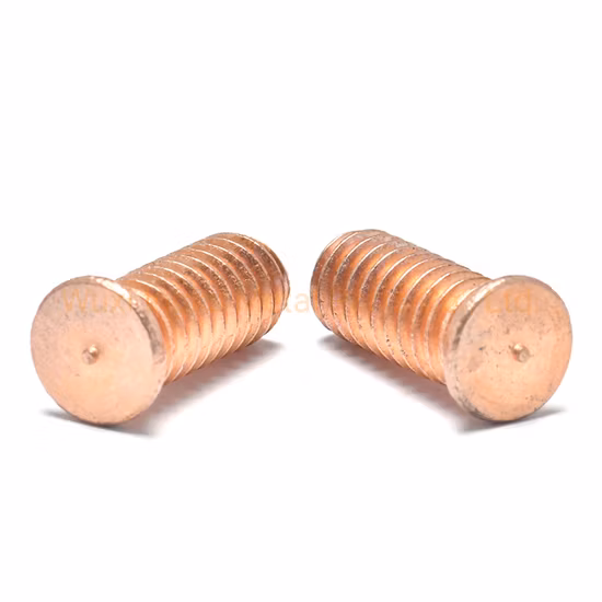 Carbon Steel Copper Plated Internal Threaded Capacitor Discharge PT Welding Stud