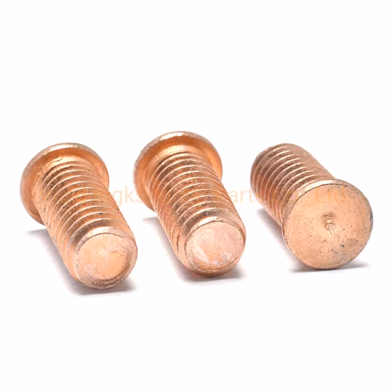 Carbon Steel Copper Plated Internal Threaded Capacitor Discharge PT Welding Stud