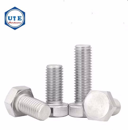 Stainless Steel Bolts/Hexagon Head Bolt and Nuts/Carriage Bolt/U Bolt/ Hex Flange Bolt/Anchor Bolt /Eye Bolt/Stud Bolts DIN933/DIN931/DIN603 DIN6921