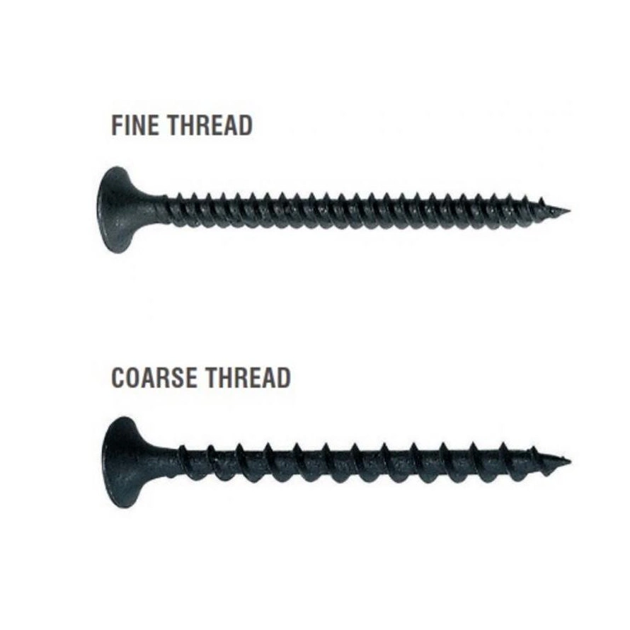 Black/Gray Phosphated Bugle Head Gypsum Board Screw Coarse Thread Tornillos Drywall Screw for Drywall