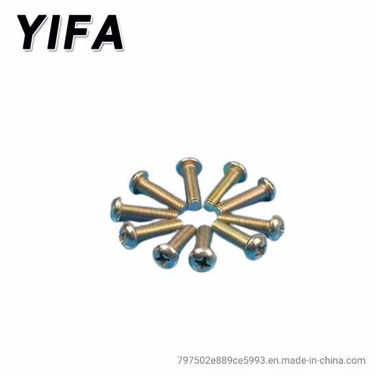 둥근 머리 나사, 컵 머리 나사, 사각 목 또는 타원형 목 나사